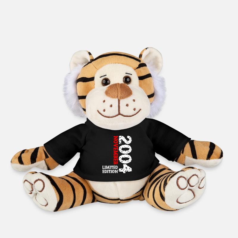 2004 novembre édition limitée 19e anniversaire décoration - Peluche Tigre - noir