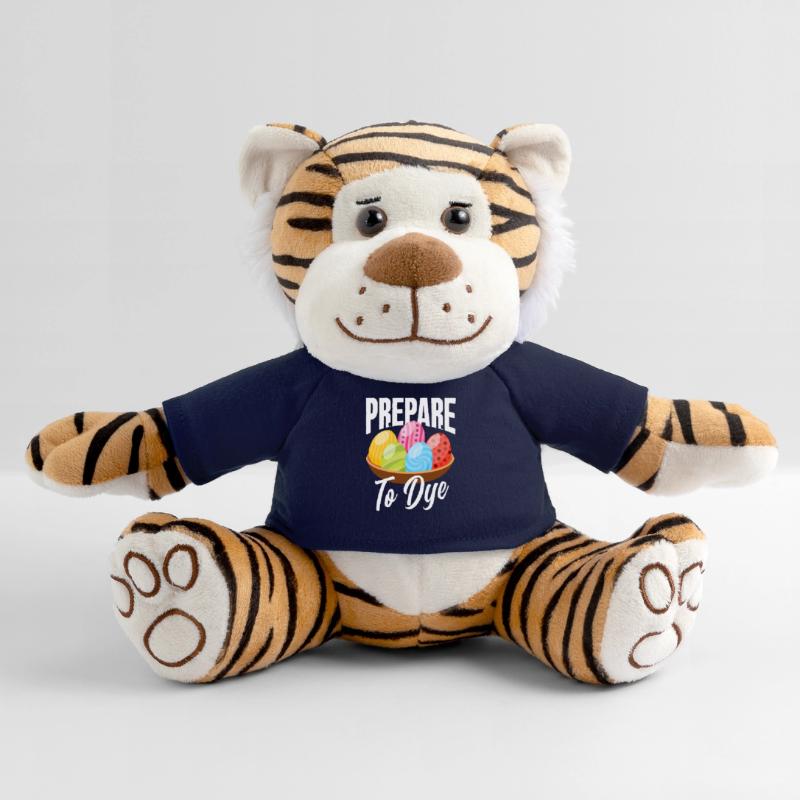 Easter Eggs Coloring Easter Pun Plush Tiger