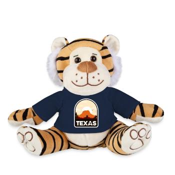 Texas Desert Sunset Crest - Plüschtiger - French Navy - Vorne