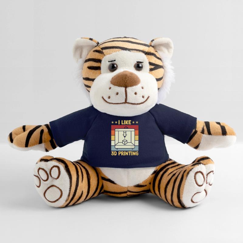 3D Printer 3D Printing Plush Tiger