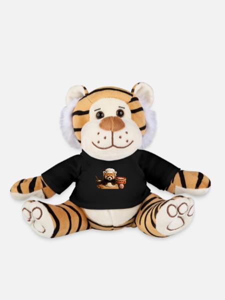 Roter Panda Backen Kuchen Brot - Plüschtiger - Schwarz