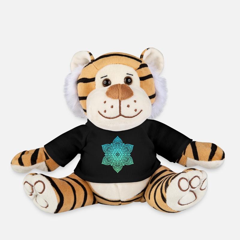 Mandala - Plüschtiger - Schwarz