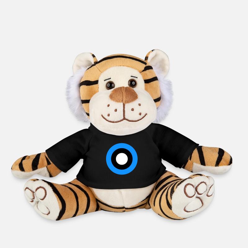 Estonia - Plush Tiger - black
