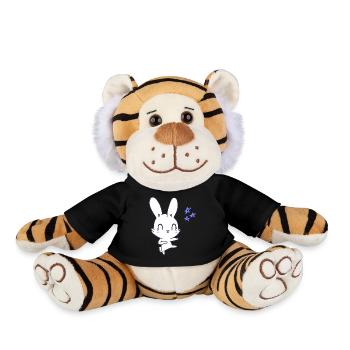 Design - Plush Tiger - black - Front