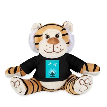 Yoga - Plüschtiger - Schwarz - Vorne