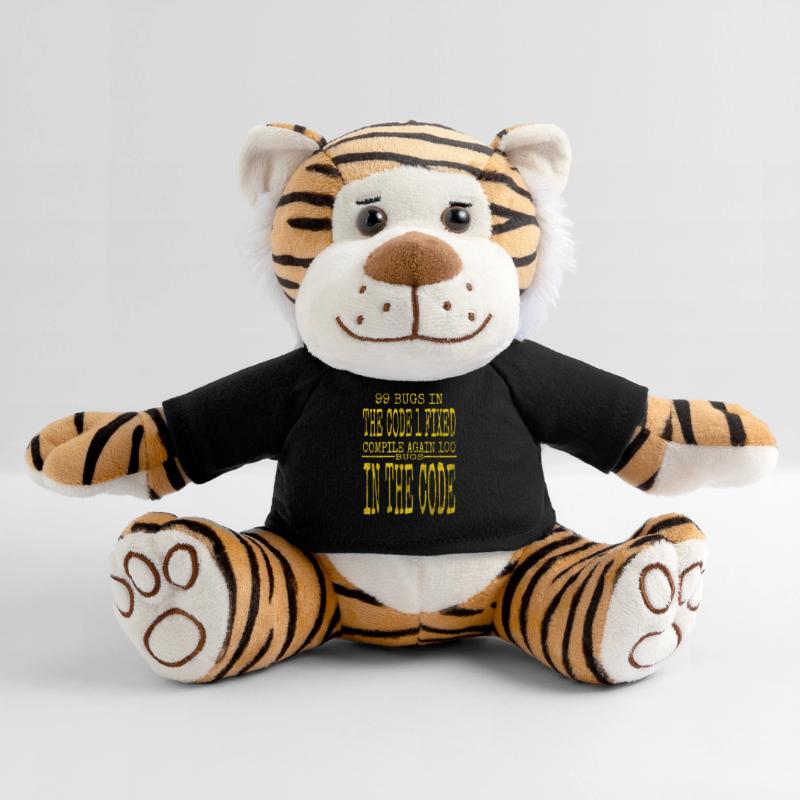 Idée cadeau blague génial c sharp programmation heureux Peluche Tigre