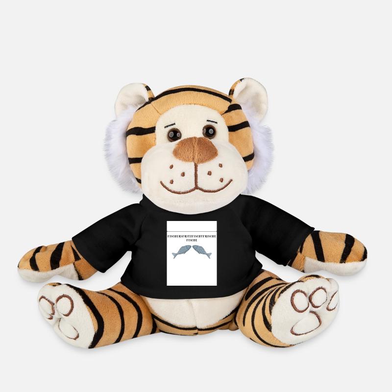 Fische - Plüschtiger - Schwarz