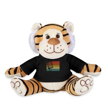 Singer - Plush Tiger - black - Front