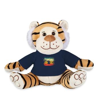 Kajak - Peluche Tigre - bleu marine - Devant