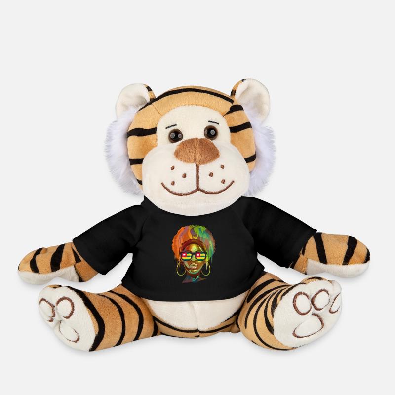 Togo - Peluche Tigre - noir