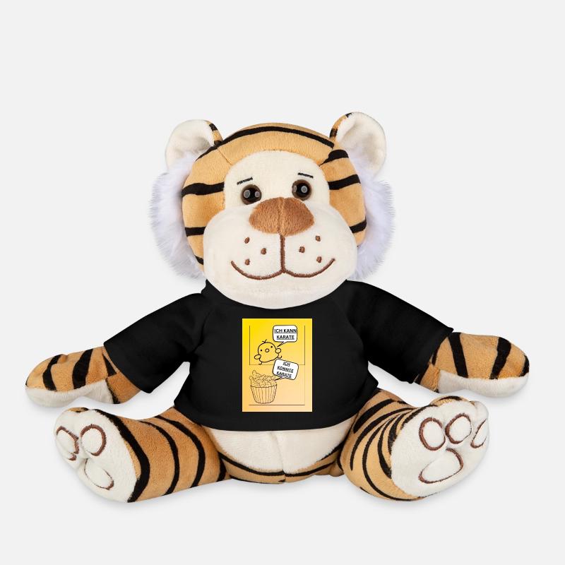 ICH KANN KARATE - Plüschtiger - Schwarz