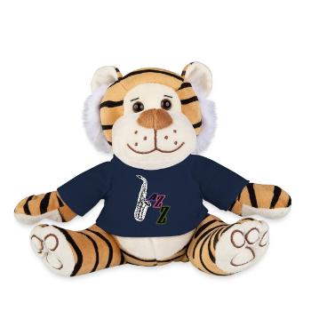 Jazz - Peluche Tigre - bleu marine - Devant