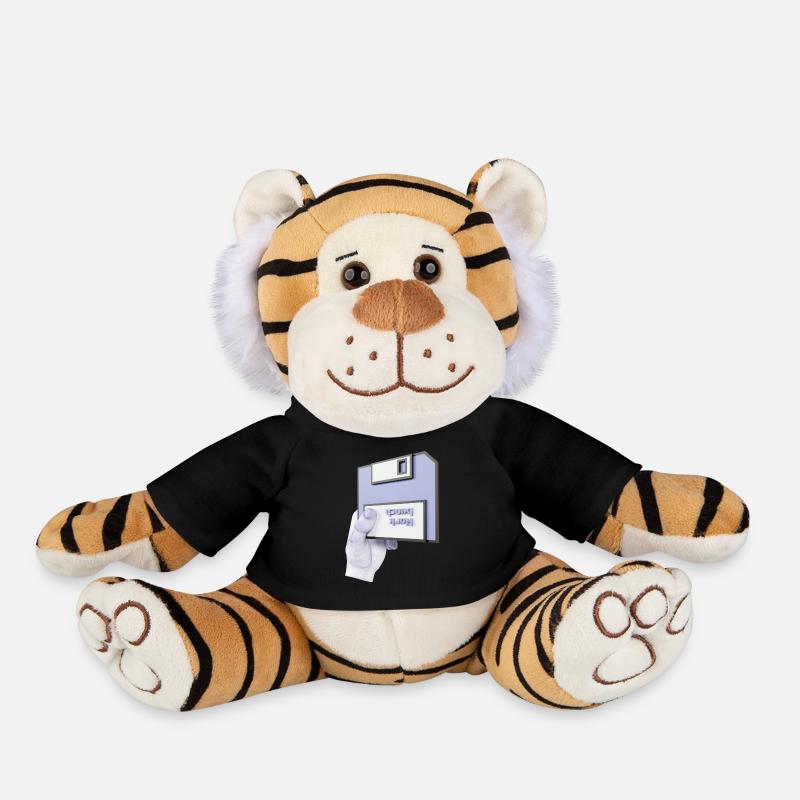 établi 3D - Peluche Tigre - noir