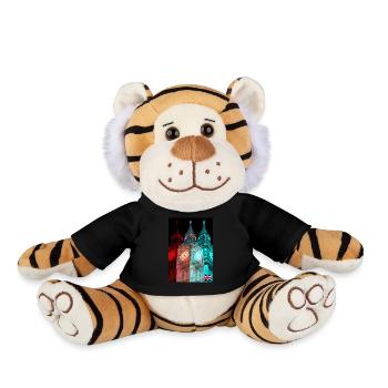 London - Plush Tiger - black - Front