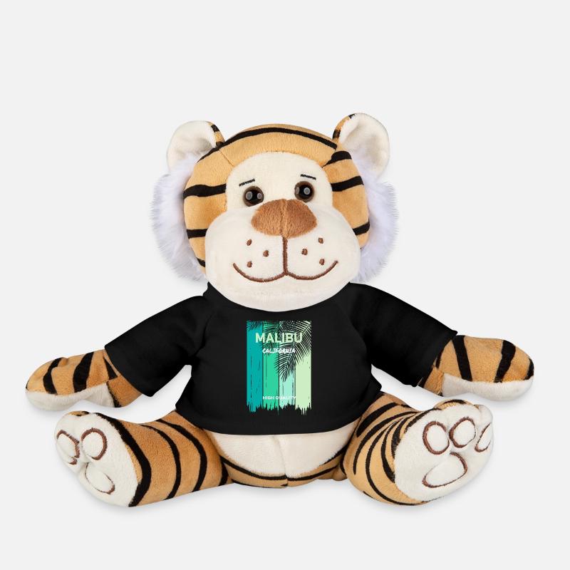 Malibu T-Shirt - Plüschtiger - Schwarz