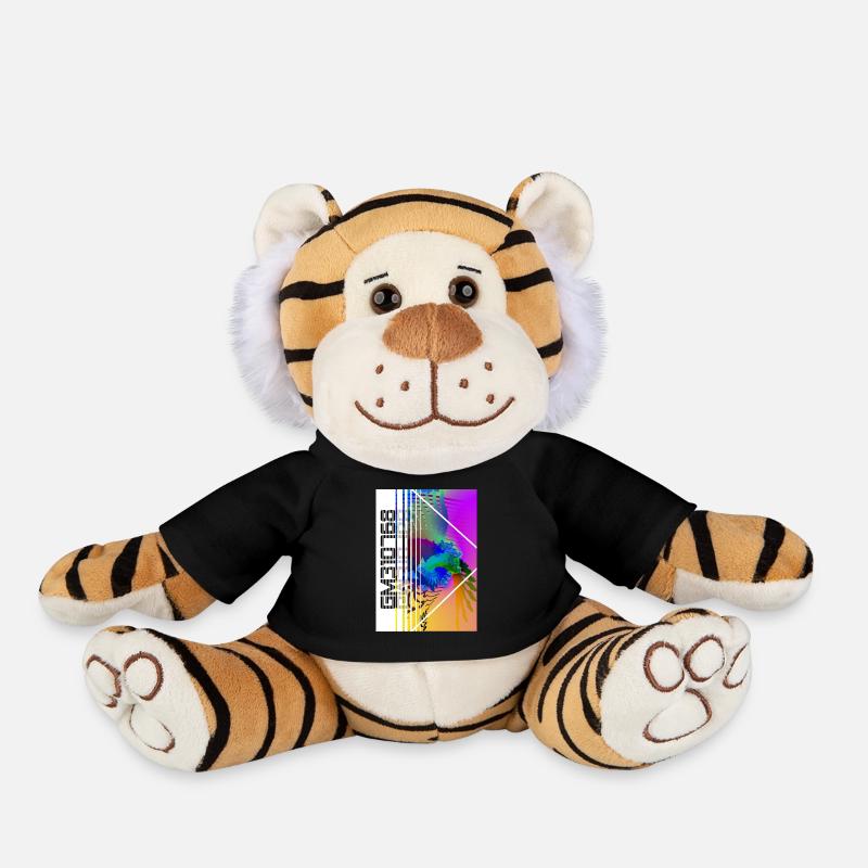 JerseyGM310768 arte3b - Plüschtiger - Schwarz