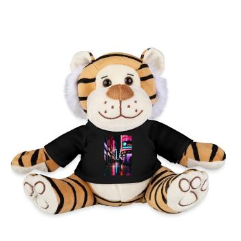 London Street Life II - Plush Tiger - black - Front