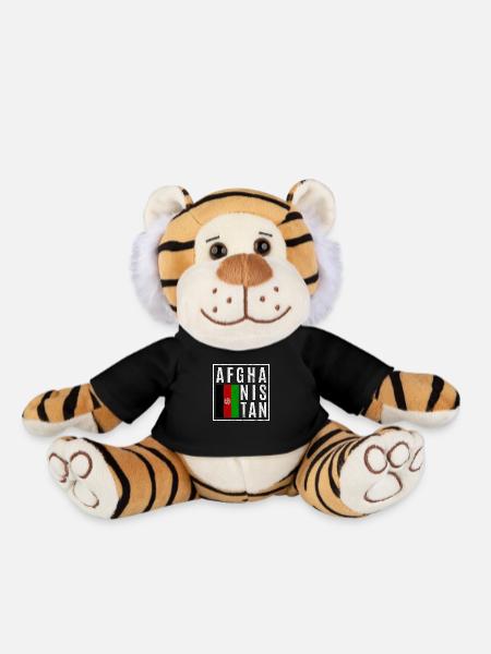 Afghanistan - Plush Tiger - black