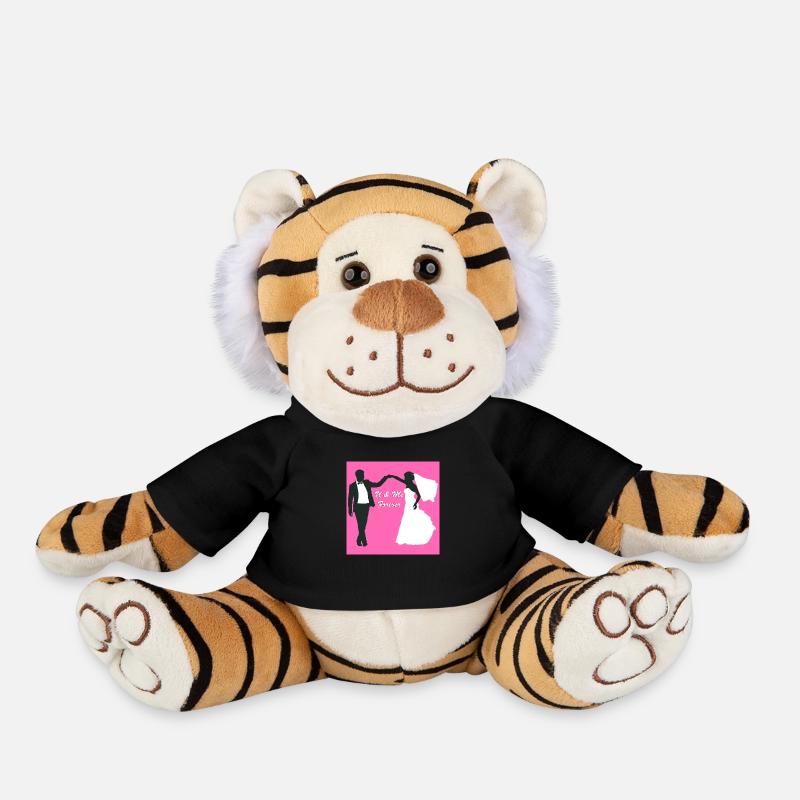 U & Me Forever - Peluche Tigre - noir