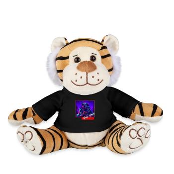 Dark Waves - Plush Tiger - black - Front