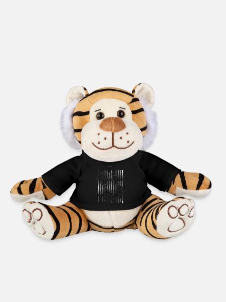 Mondkalender hell - Plüschtiger - Schwarz