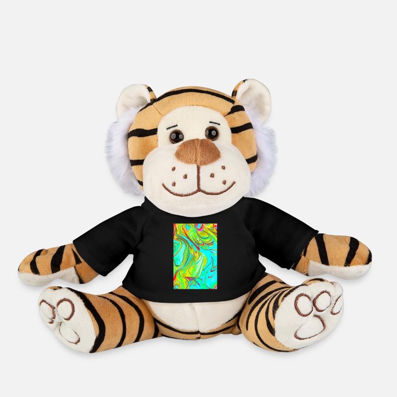 Show - Plush Tiger - black