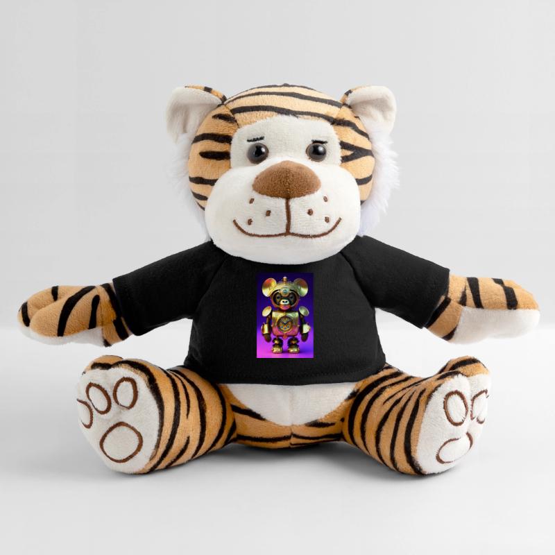 Cute Clockwork Baby Monkey Android Plush Tiger