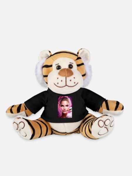 Madame Daisy - Plush Tiger - black