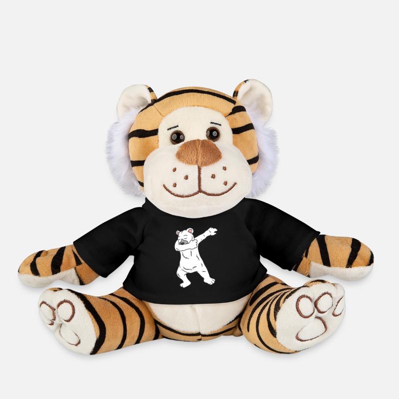 Weihnachten Eisbär Dabbing Polarbär Dab Design - Plüschtiger - Schwarz