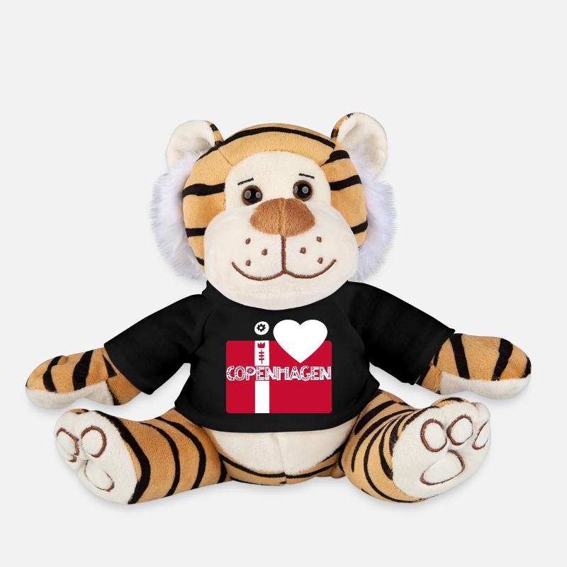 Kopenhagen - Plüschtiger - Schwarz