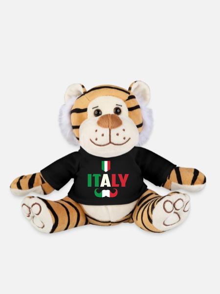 Italien Hipster - Plüschtiger - Schwarz