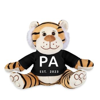 PA Est. 2023 Graduate Physician Assistant Geschenk - Plüschtiger - Schwarz - Vorne