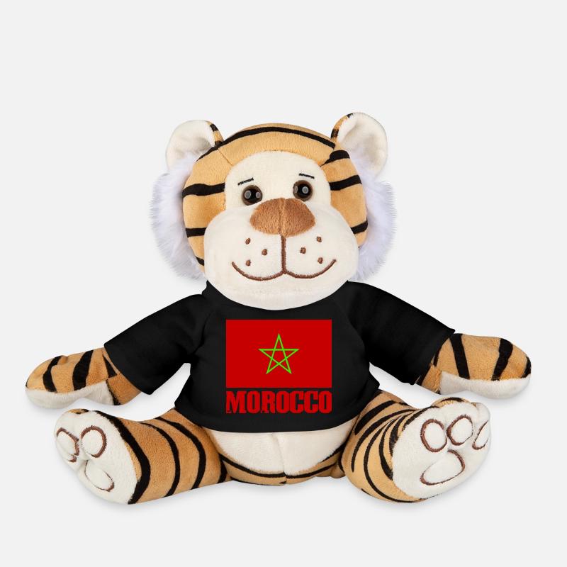 Morocco - Plüschtiger - Schwarz