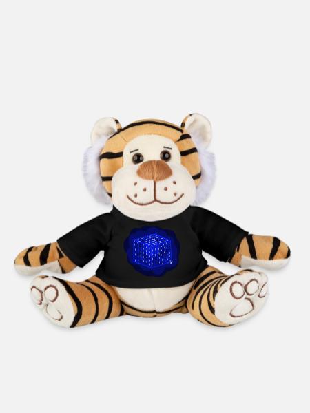 PIÈCE DE CÉLÈBRE DISCO VALENCIENNE v.Azul. - Peluche Tigre - noir