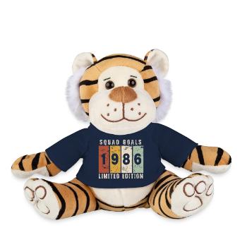 Anniversary 1986 - 40 years - Plush Tiger - french navy - Front