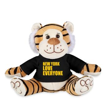 New York - Plush Tiger - black - Front