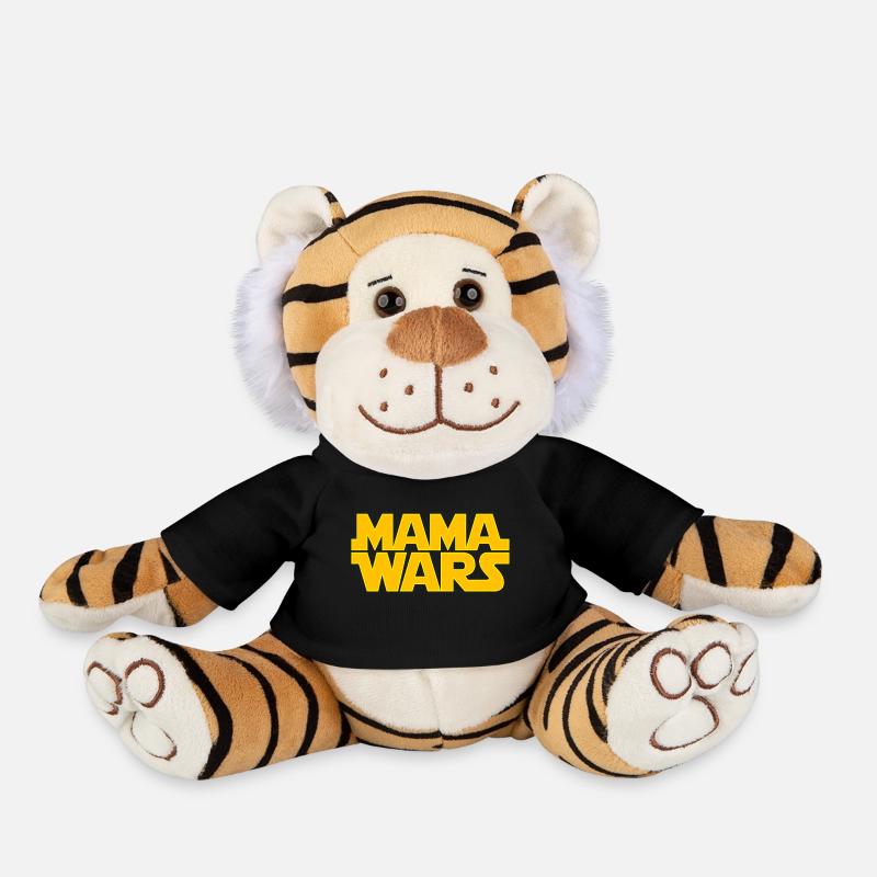 Mama Wars Mami Wars Mommy Wars - Plüschtiger - Schwarz