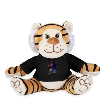 Nouvelle-Zélande - Peluche Tigre - noir - Devant