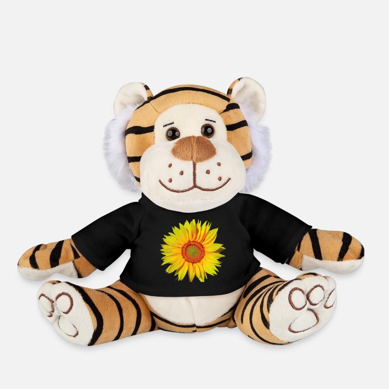 Sunflower | Sun joy Laughing nature - Plush Tiger - black