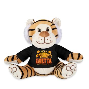 Saucisse Goetta Cincinnati Thing - Peluche Tigre - noir - Devant