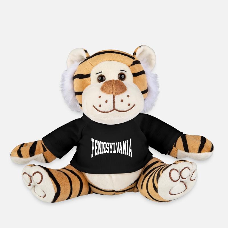 Pennsylvania - Plüschtiger - Schwarz