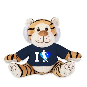 Football Football Soccer Soccer Game - Plush Tiger - french navy - Front