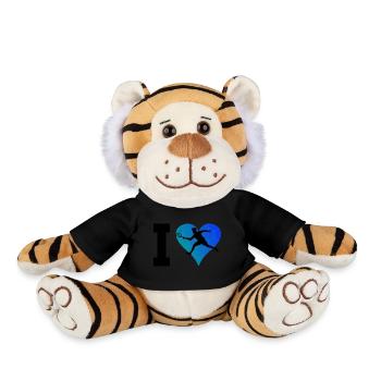 Pickleball Pickleball Play Women's Racquetball - Plush Tiger - black - Front