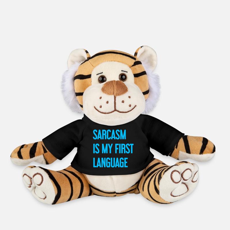 Sarcasme Pro - Peluche Tigre - noir