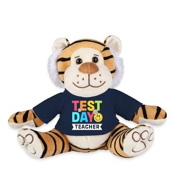 Professeur d’examen Abi Abitur - Peluche Tigre - bleu marine - Devant