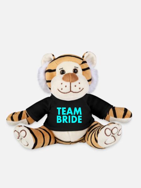 Team bride - Plüschtiger - Schwarz