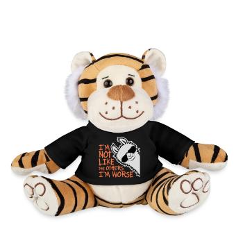 Lama Sunglasses Not Like The Others I'm Worse - Plush Tiger - black - Front