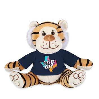 Fiesta City Neon Texas - Peluche Tigre - bleu marine - Devant