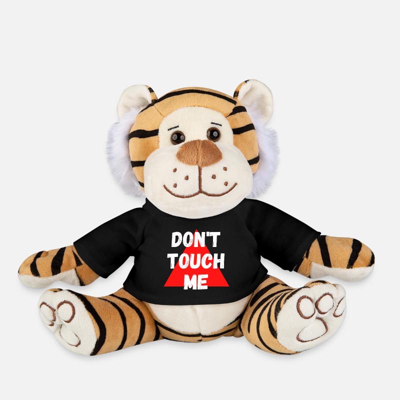 Ne me touche pas - Peluche Tigre - noir