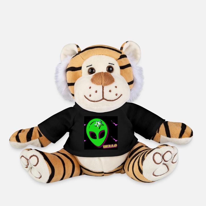 Hello (Alien) - Shop WoW - 2023 - Plush Tiger - black